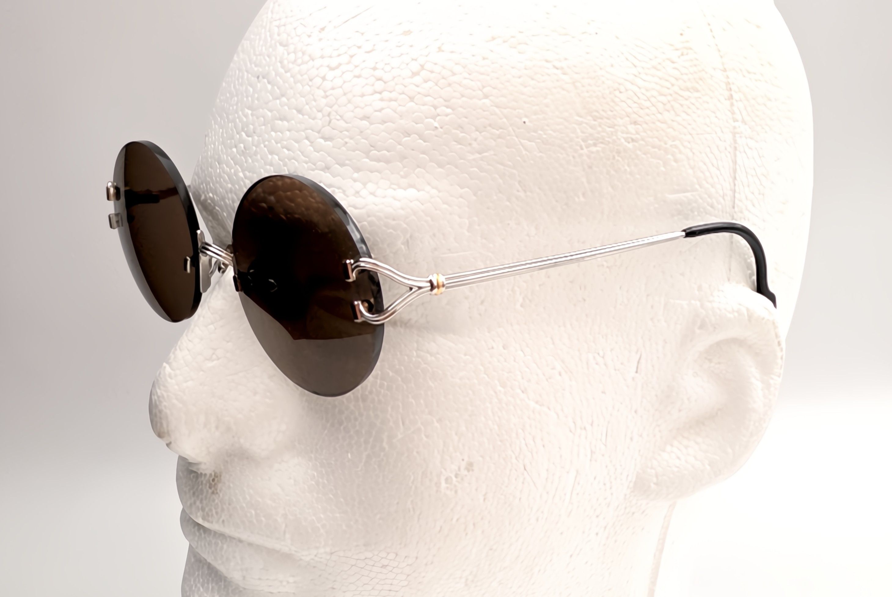 Cartier Vintage Cartier C-Decor Gold Sunglasses Size ONE SIZE - 17 Thumbnail