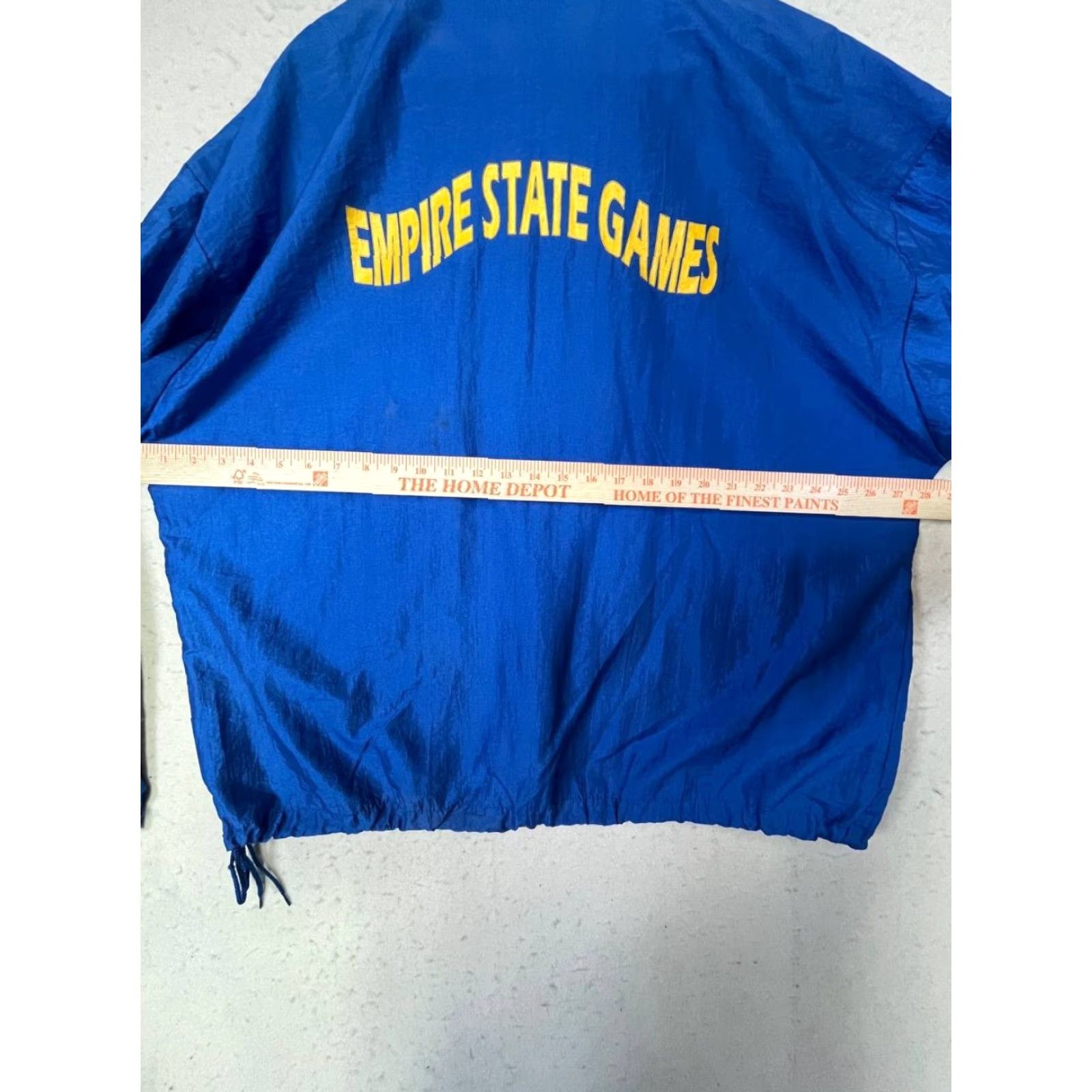 Vintage VINTAGE Sportsmaster Jacket XL Mens Blue Nylon Windbreaker Retro Coach Made in USA Size US XL / EU 56 / 4 - 4 Thumbnail