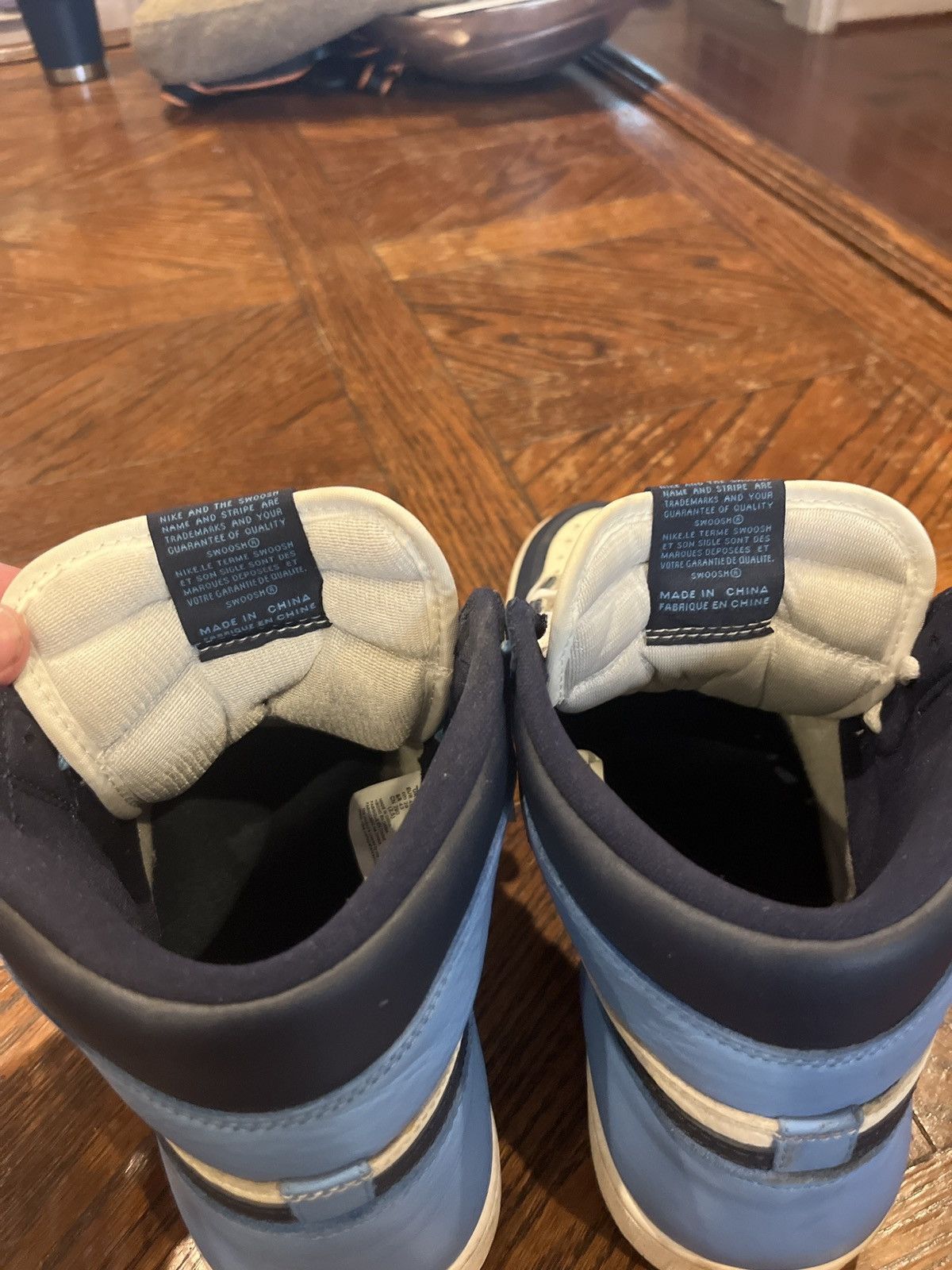 Jordan Brand × Nike Jordan 1 Retro High Og Obsidian Size US 11 / EU 44 - 8 Thumbnail