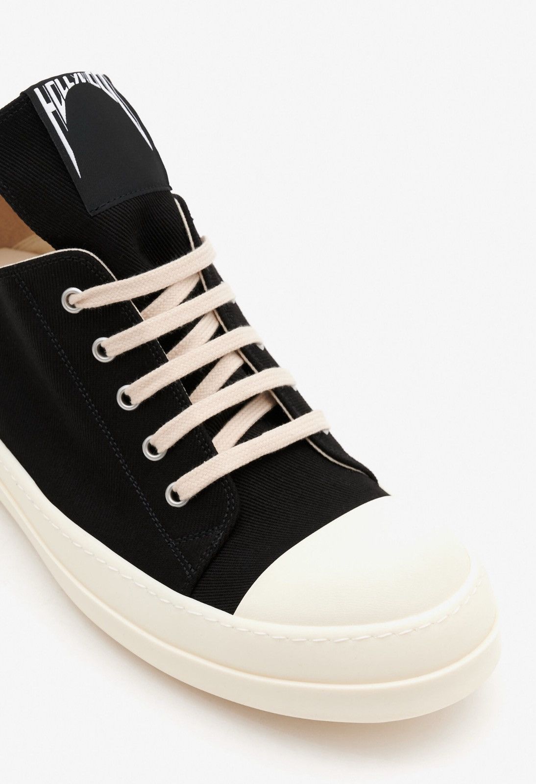 Rick Owens Drkshdw Last Rick Owens Drkshdw Hollywood Slip On Black Sneakers Size US 5 / IT 35 - 4 Thumbnail