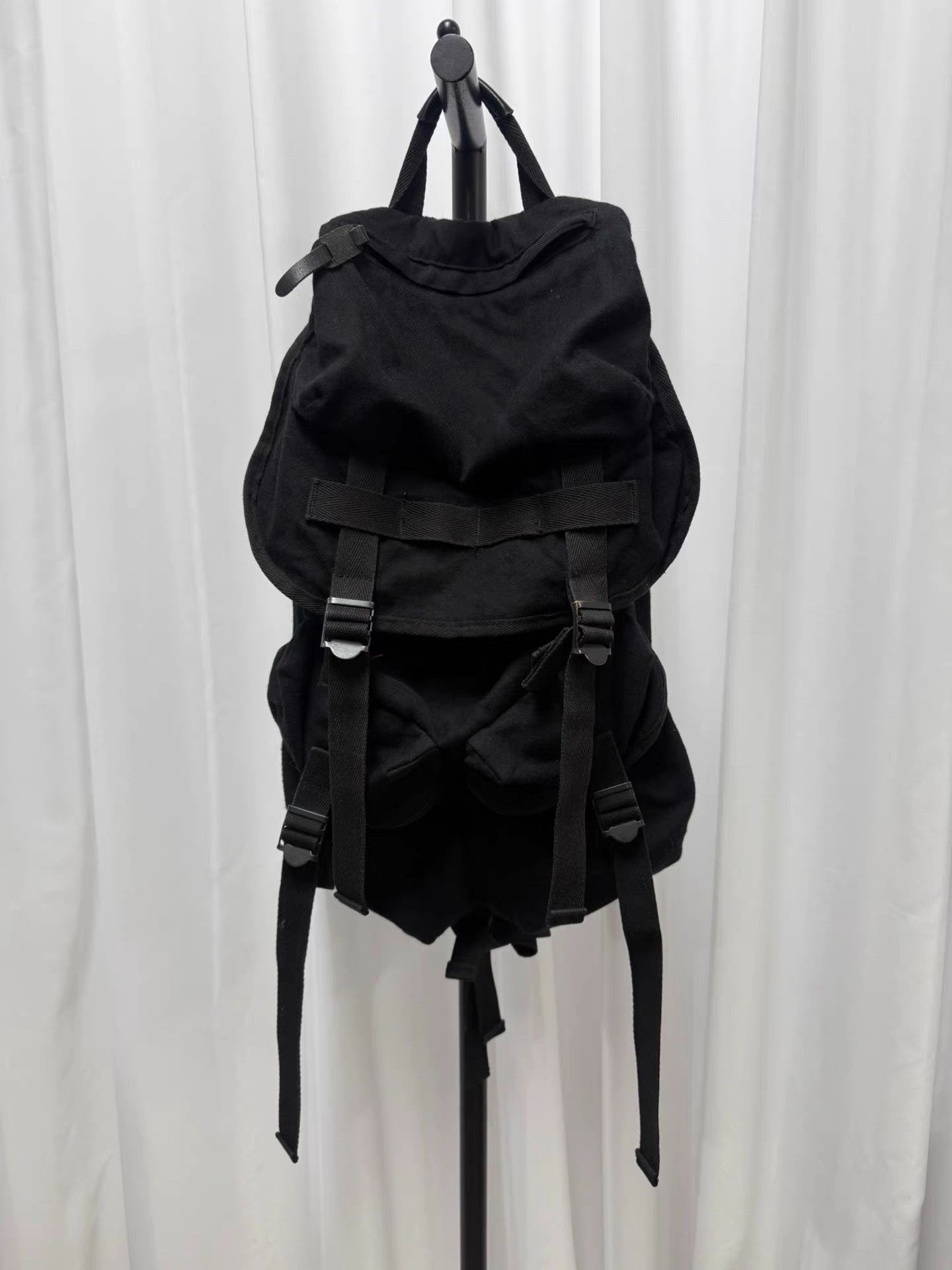 Yohji Yamamoto Yohji Yamamoto Y's Canvas Four-Pocket Tactical Backpack K20 Size ONE SIZE - 1 Thumbnail