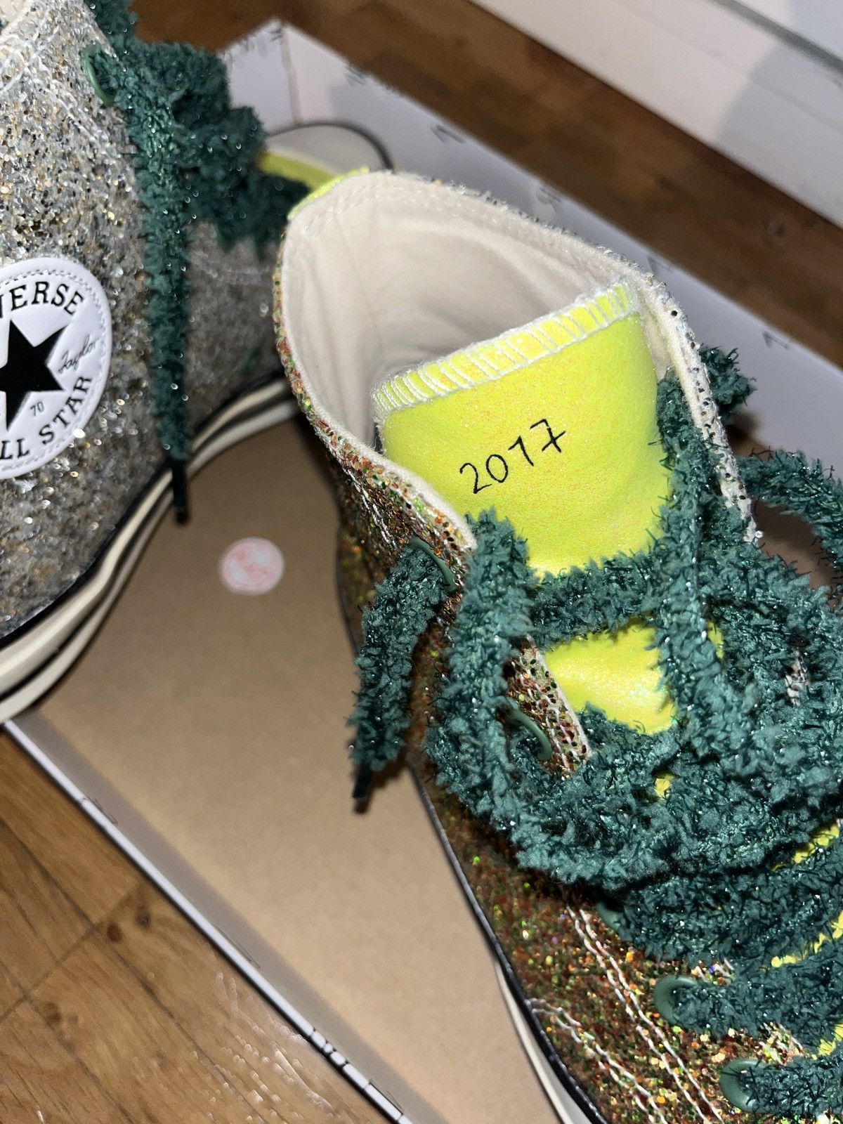 Converse × JW Anderson JW Anderson x Converse Glitter Size US 7.5 / EU 40-41 - 2 Thumbnail