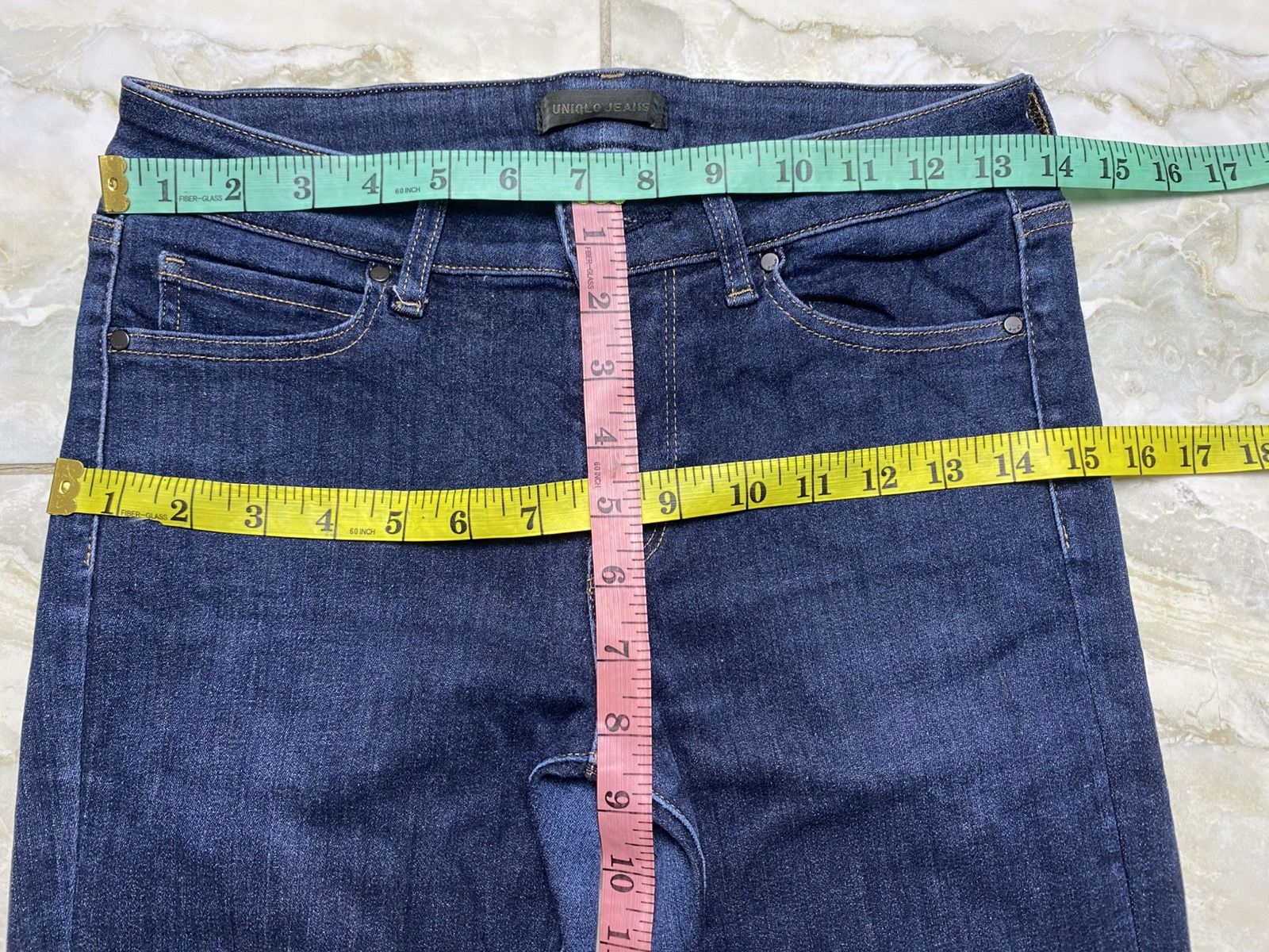 Japanese Brand Skinny Uniqlo Jeans Size 28" / US 6 / IT 42 - 4 Thumbnail