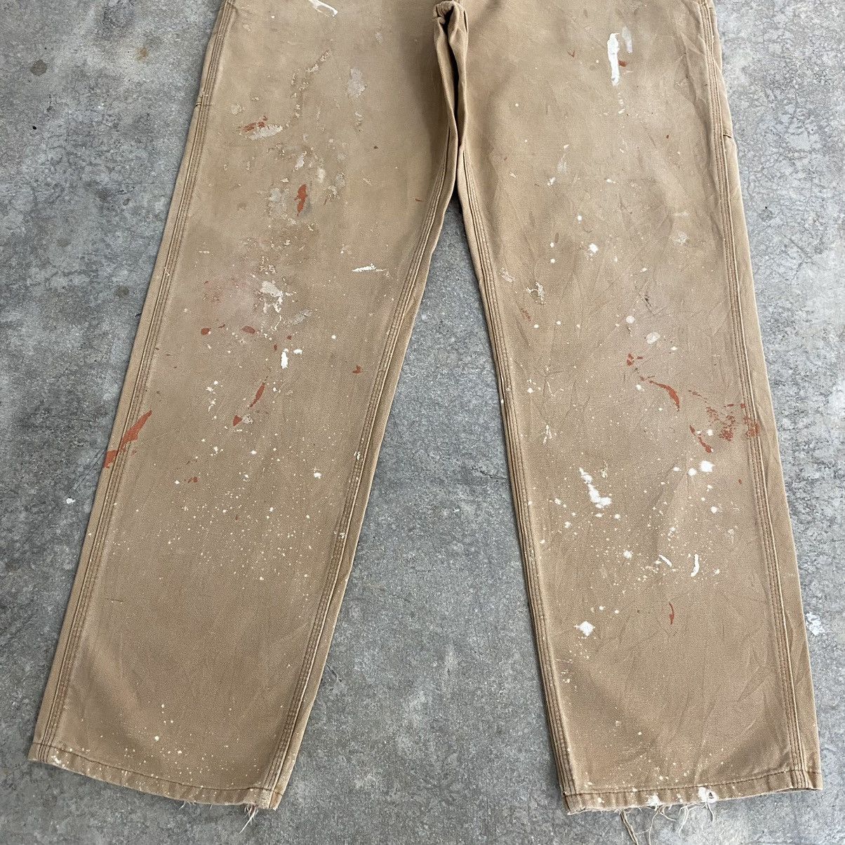 Carhartt Vintage Carhartt Faded Tan Splatter Painter Pants Size US 34 / EU 50 - 5 Thumbnail