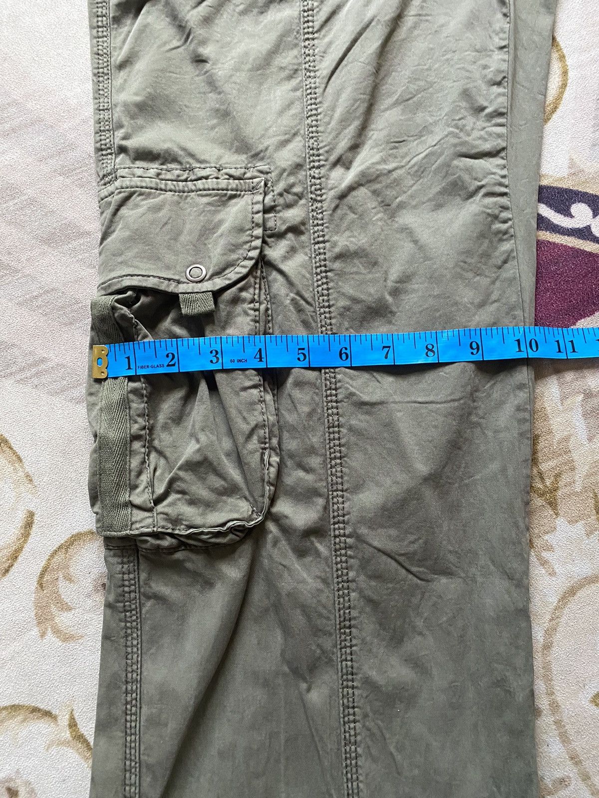 Japanese Brand Vintage Japanese Brand Garage Baggy Cargo Pant Size US 30 / EU 46 - 15 Thumbnail