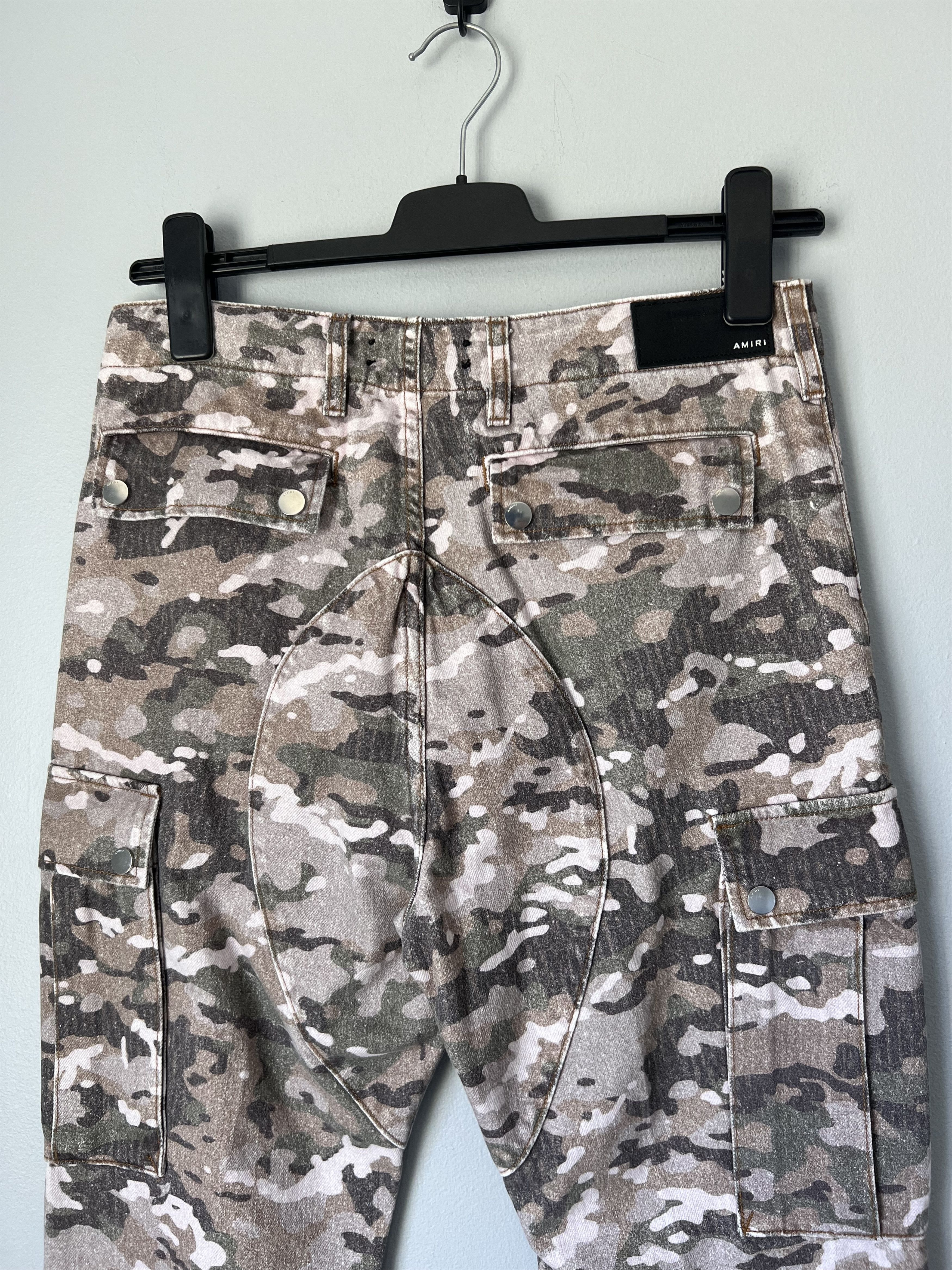 Amiri Amiri M65 Cargo Pants in Camouflage Size US 31 - 7 Thumbnail