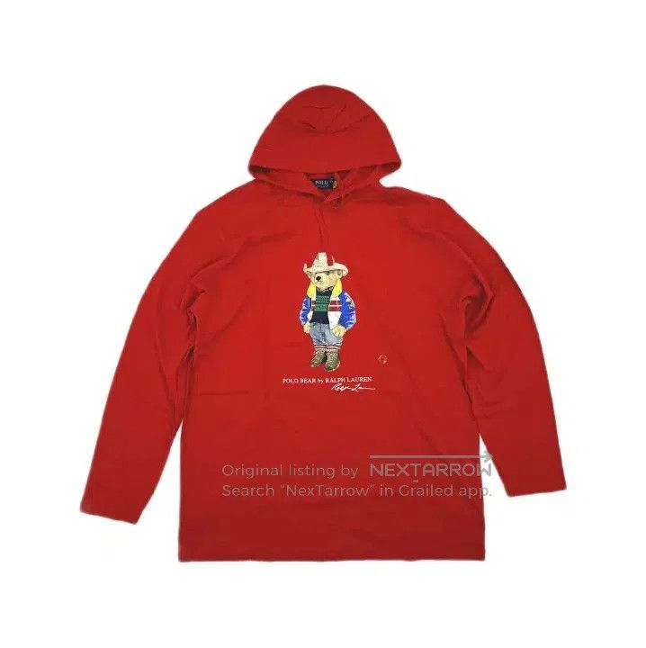 Polo Ralph Lauren Polo Ralph Lauren Bear Print Hooded Long. Size US XL / EU 56 / 4 - 2 Thumbnail