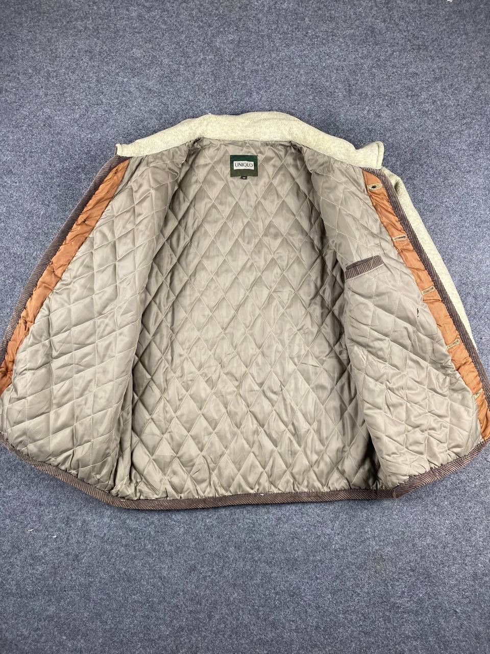 Japanese Brand vintage uniqlo green label fleece jacket quilted lining Size US M / EU 48-50 / 2 - 6 Thumbnail