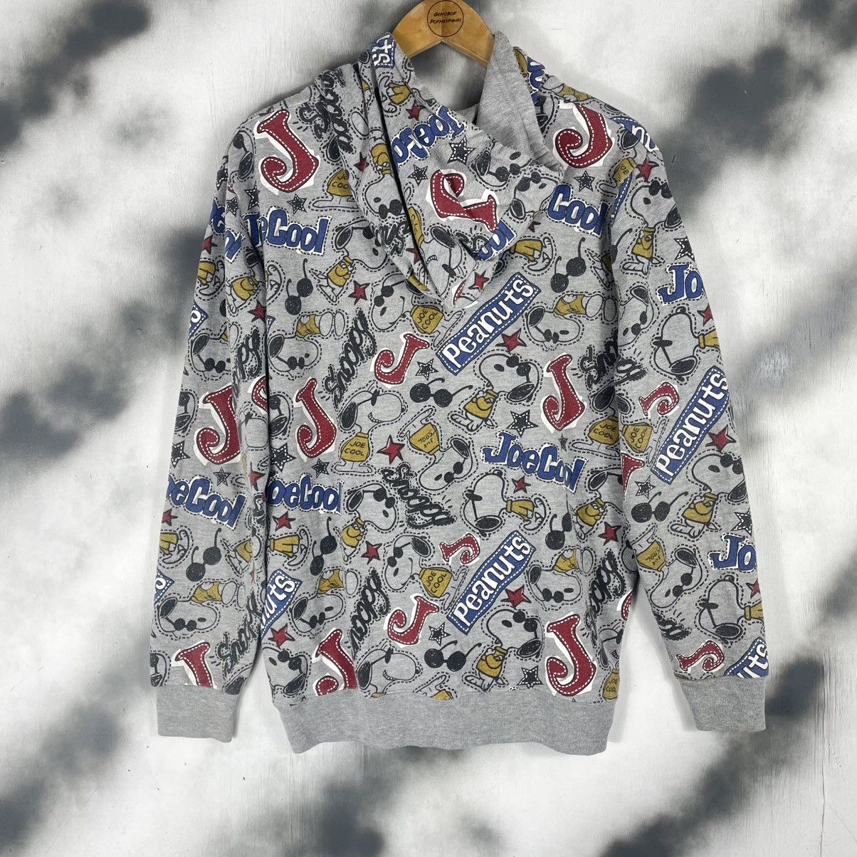 Peanuts Joe Cool Peanuts Snoopy Fullprint Hoodies Size US L / EU 52-54 / 3 - 6 Thumbnail
