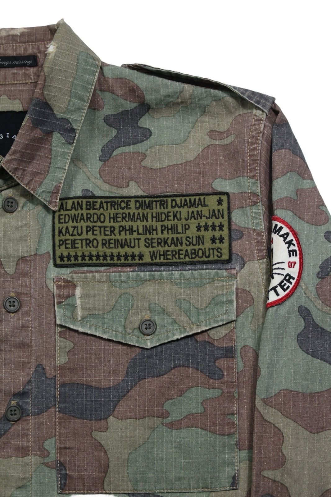 14th Addiction × If Six Was Nine × KMRii 2000S WHEREABOUTS CAMO I AM ALWAYS MISSING QUEEN JACKET Size US L / EU 52-54 / 3 - 11 Thumbnail