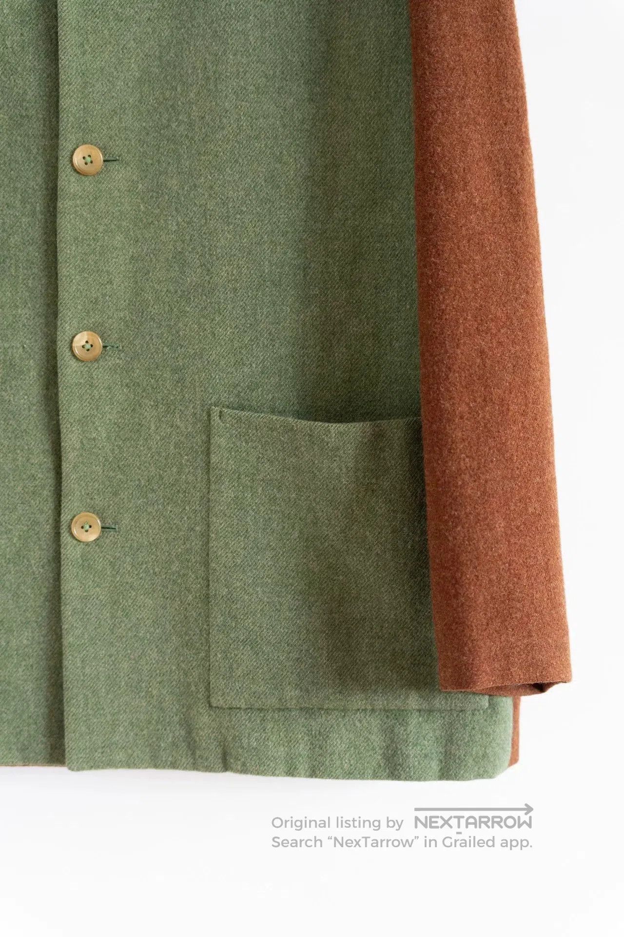 Yohji Yamamoto patchwork wool blazer by yohji yamamoto. Size US M / EU 48-50 / 2 - 6 Thumbnail
