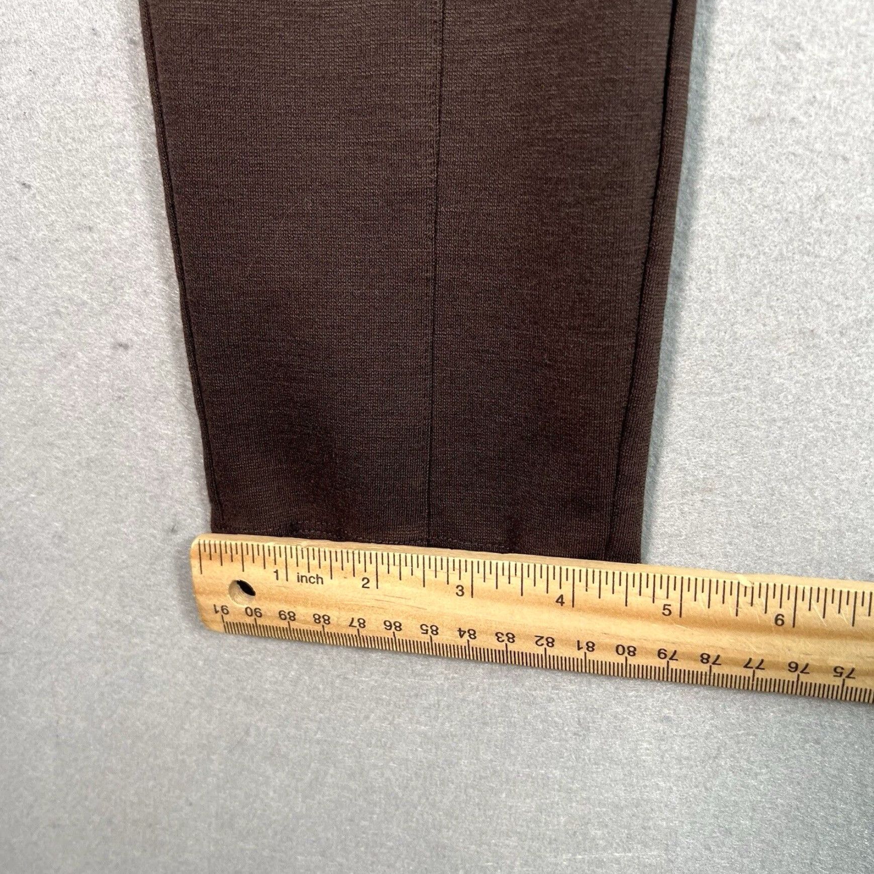 Michael Kors Michael Kors Womens Small Brown Tapered Pleated Dress Pants Size 28" / US 6 / IT 42 - 5 Thumbnail