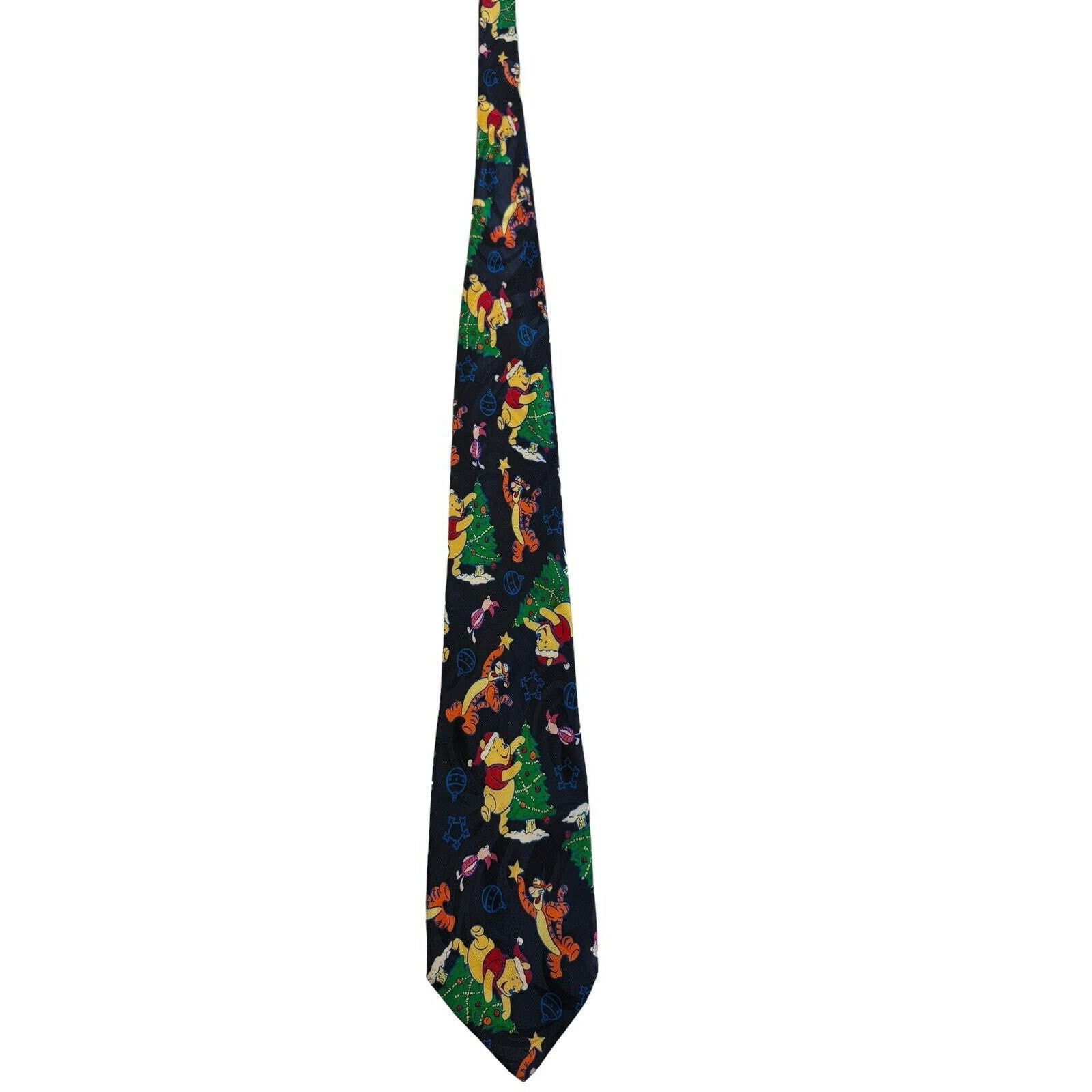 Disney Disney Winnie The Pooh Piglet Holiday Christmas Tree Necktie Size ONE SIZE - 3 Thumbnail