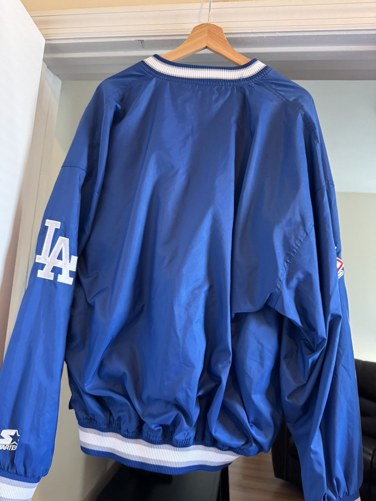 Starter Vintage Los Angeles Dodgers Starter windbreaker size XL Size US XL / EU 56 / 4 - 5 Thumbnail