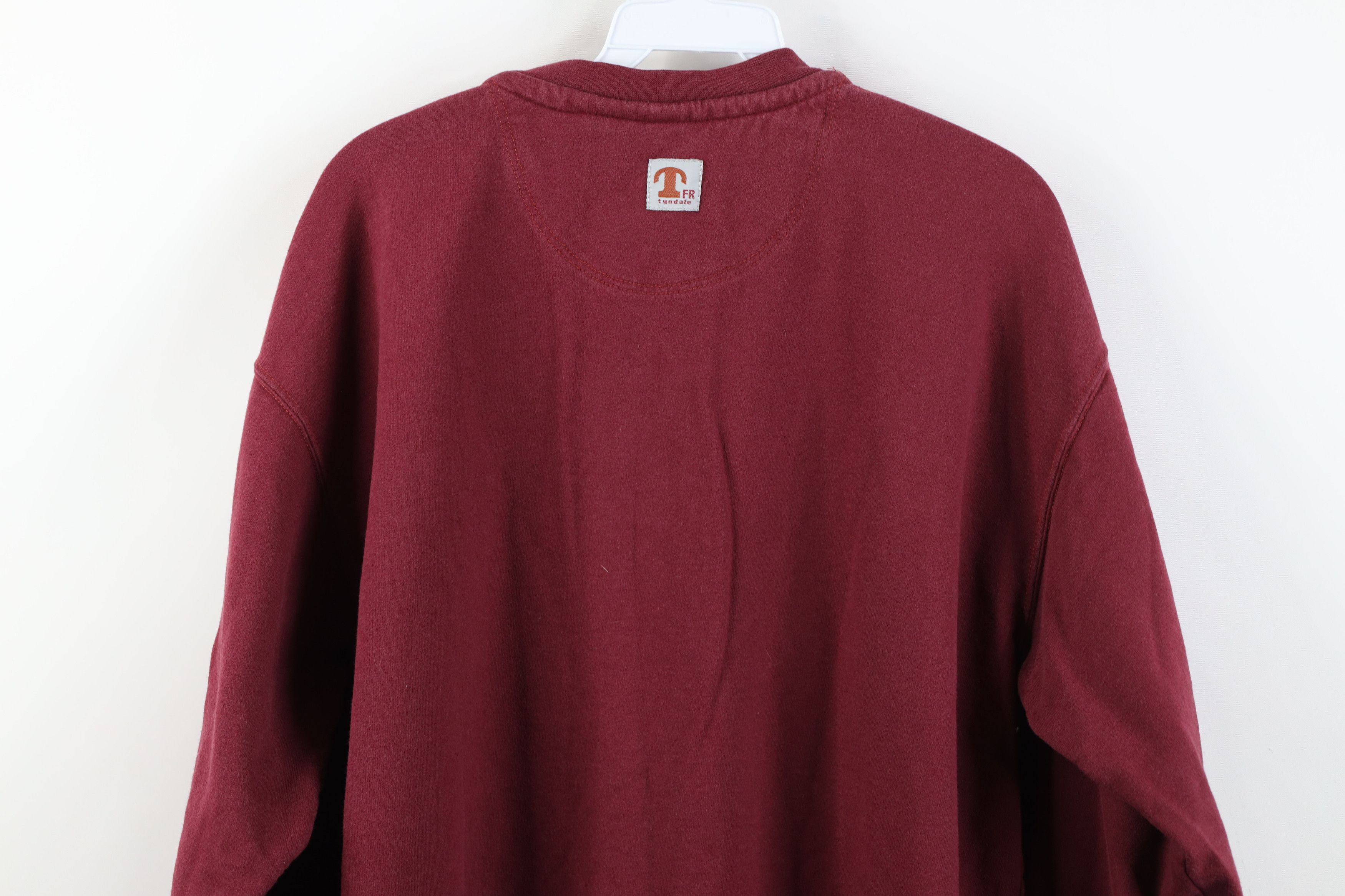 Vintage Tyndale FR Fire Flame Resistant Heavyweight Henley T-Shirt Size US XL / EU 56 / 4 - 15 Thumbnail