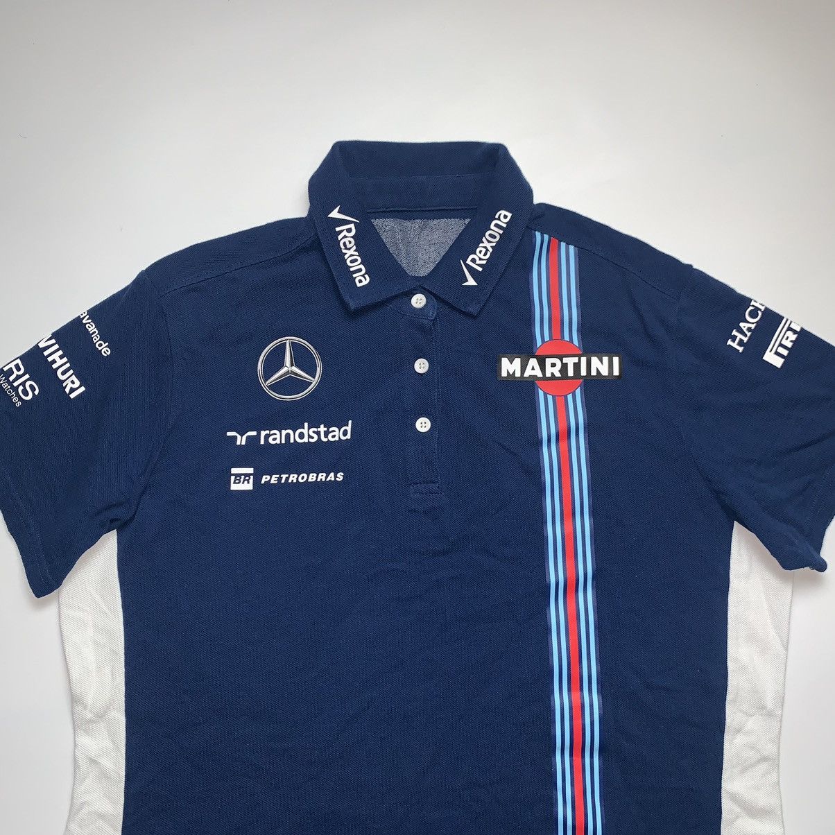 Hackett Hackett Mercedes Petrobras Williams Martini racing t shirt Size XXL / US 16-18 / IT 52-54 - 2 Thumbnail