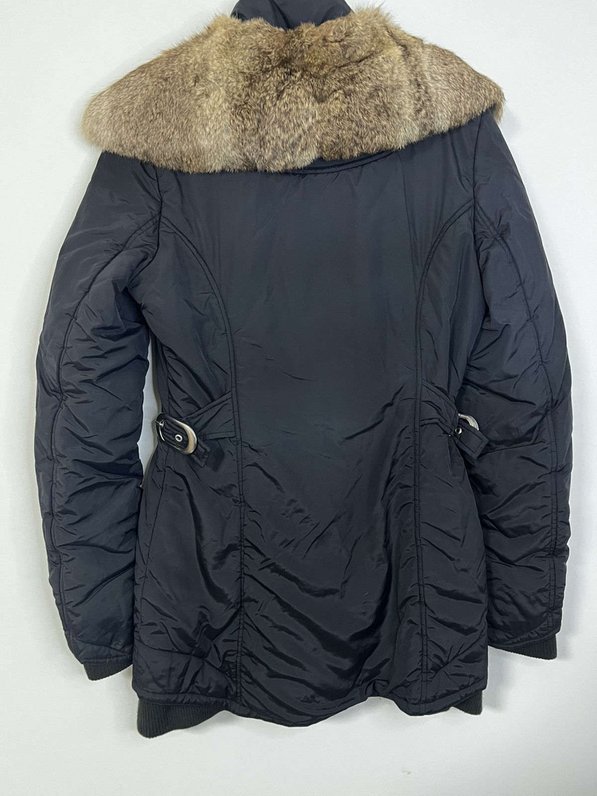 Max Mara Max mara parka coat M/L blue navy fur Size M / US 6-8 / IT 42-44 - 5 Thumbnail