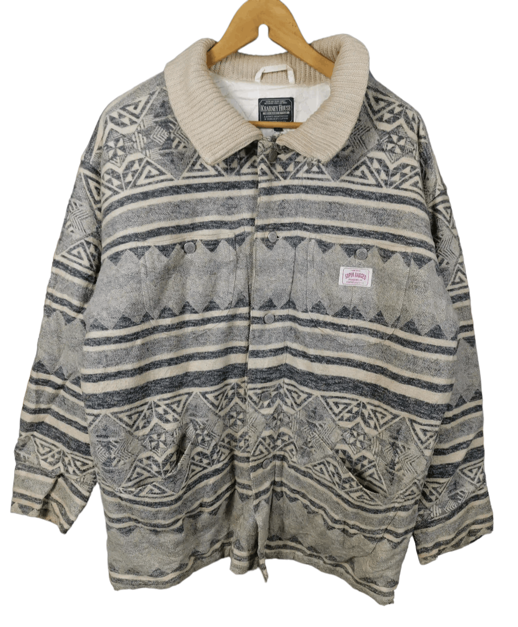 Japanese Brand Vintage Kearny House Union Made Navajo Jacket Size US L / EU 52-54 / 3 - 1 Thumbnail