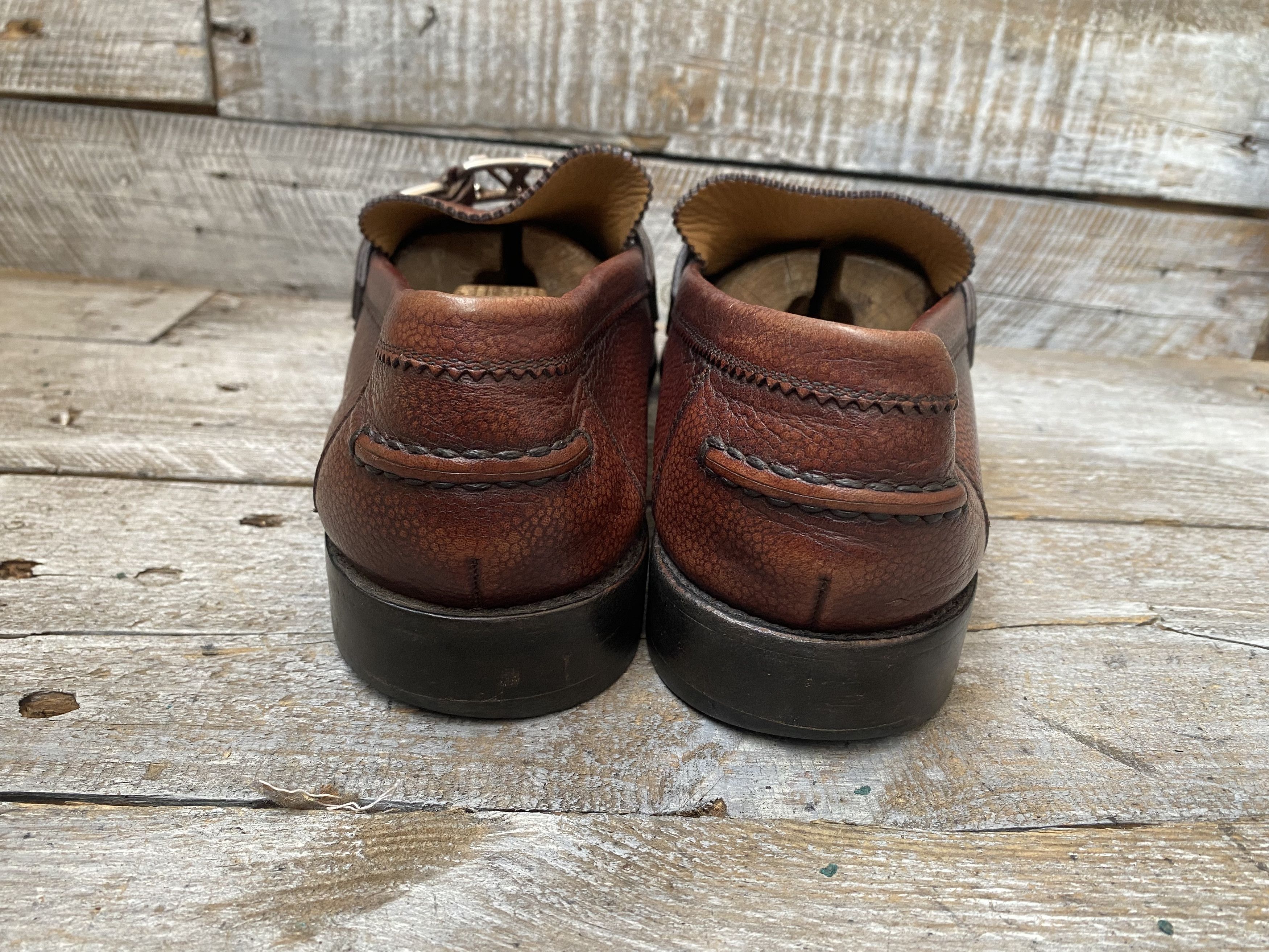 Louis Vuitton Louis vuitton major pebble grain loafer uk 8.5 Size US 9.5 / EU 42-43 - 8 Thumbnail