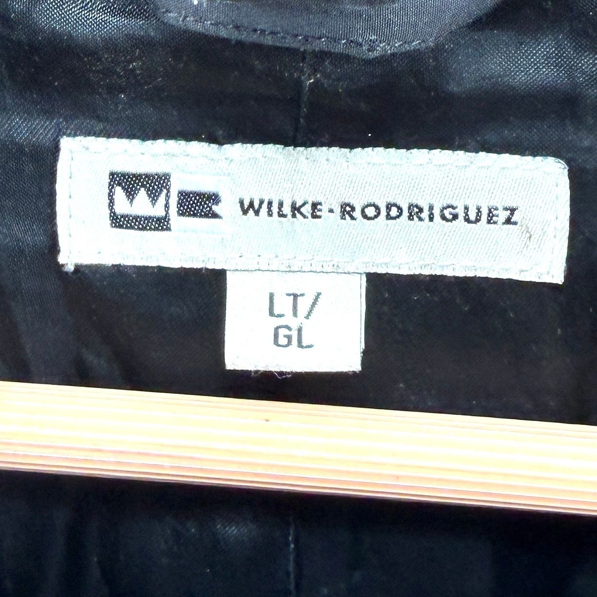 Wilke-Rodriguez Wilke Rodriguez Black Hooded Satin Lined Raincoat Size US L / EU 52-54 / 3 - 7 Thumbnail