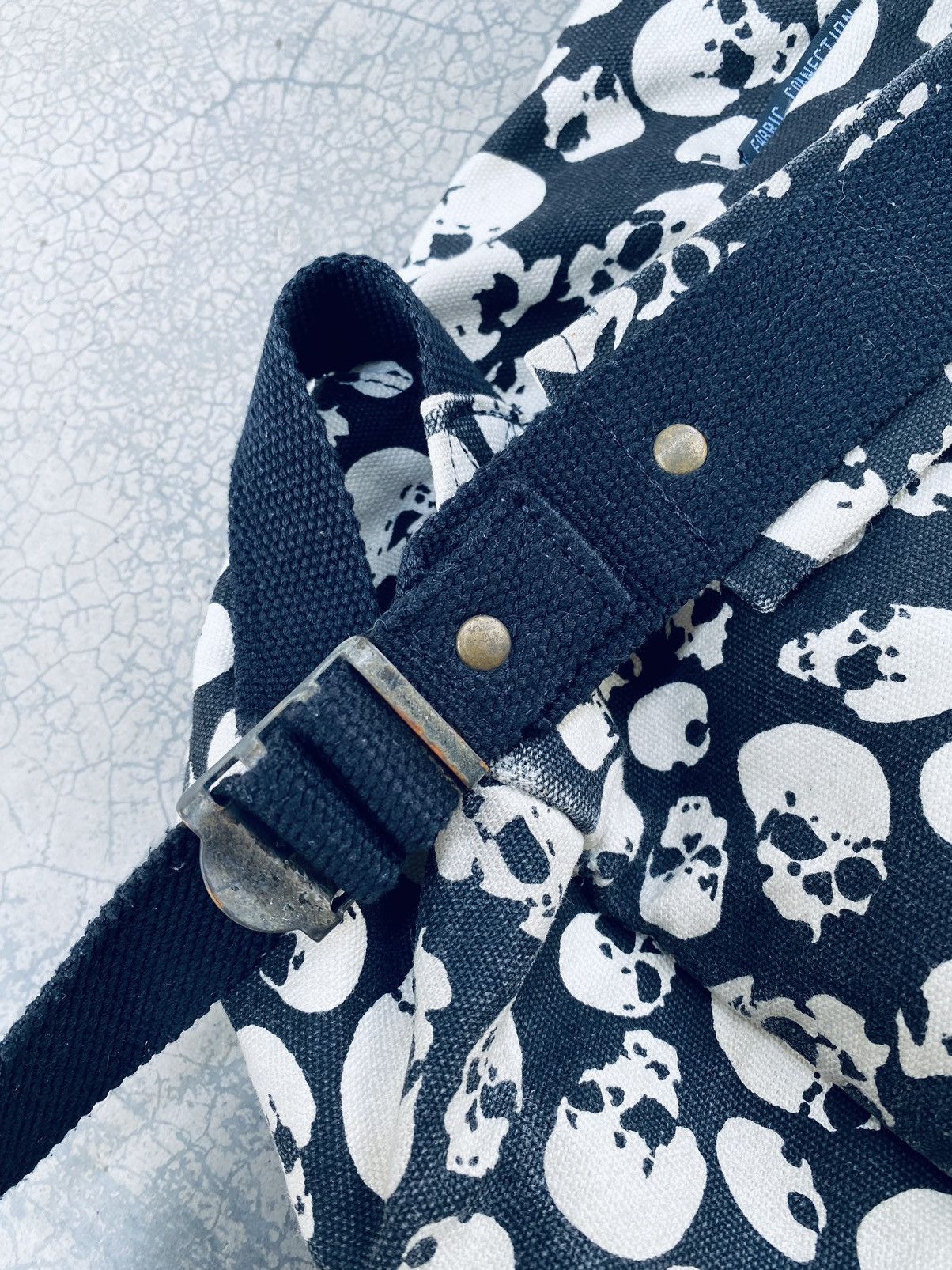 Vintage Vintage Fabric Connection Skull FullPrint Backpack Size ONE SIZE - 13 Thumbnail