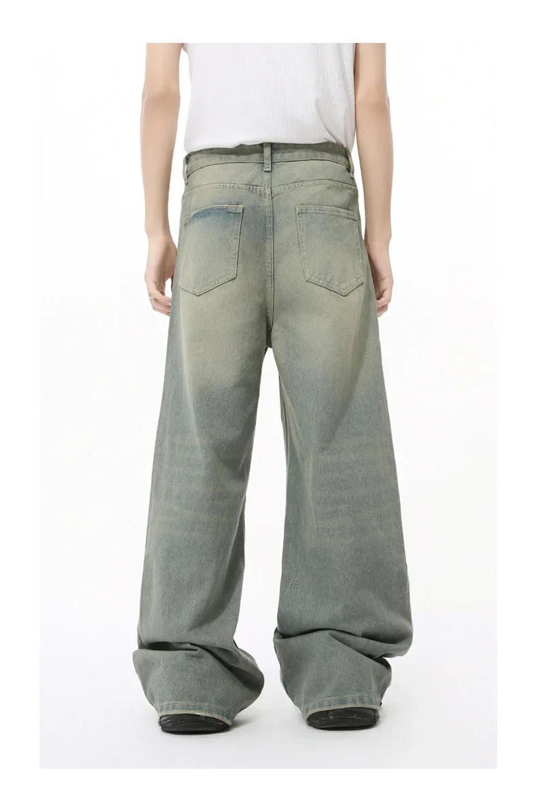 Other Light Wash Wide Denim Jeans Size US 32 / EU 48 - 9 Thumbnail