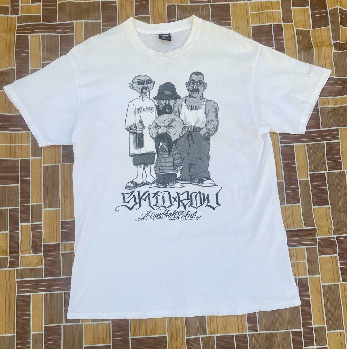 Band Tees × Designer × Stussy Stussy x skidrow x mrcartoon tee Size US L / EU 52-54 / 3 - 1 Thumbnail
