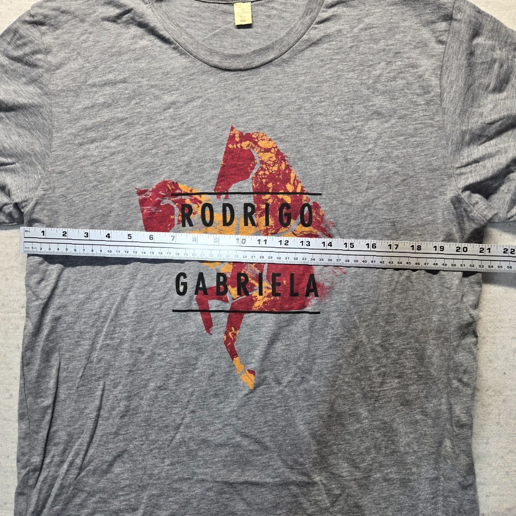 Vintage RODRIGO Y GABRIELA Concert Shirt 9 Dead Alive Tour US Gray 2XL Adult Unisex T-Shirt Band Graphic Tee Size US XXL / EU 58 / 5 - 4 Thumbnail