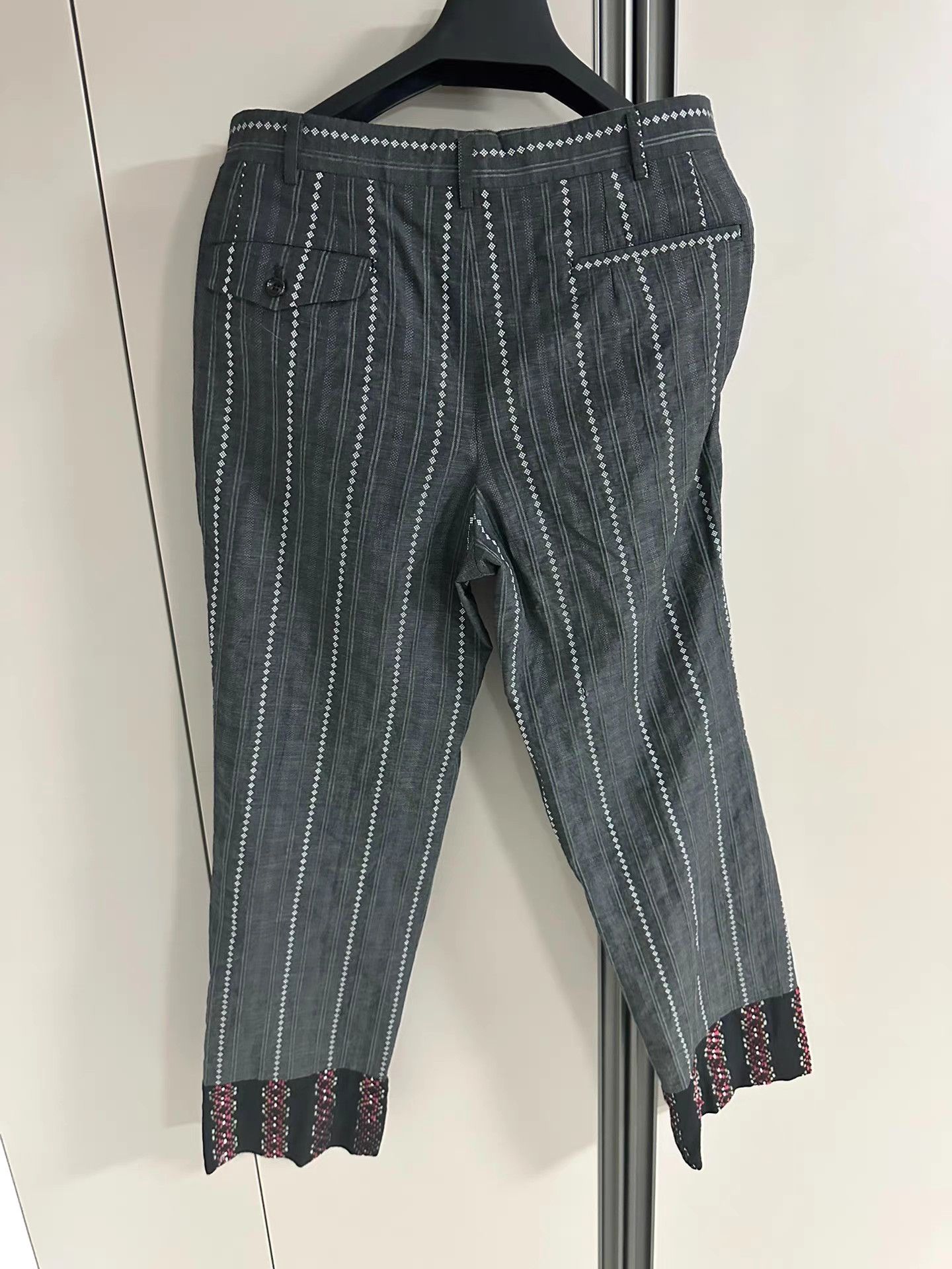 Comme des Garcons comme des garcons archive Patchwork Straight Trousers K18 Size US 35 - 2 Thumbnail
