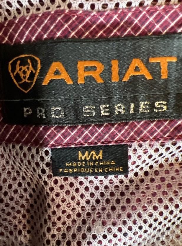 Ariat Ariat Pro Series Men’s Button Down Long Sleeve Medium Size US M / EU 48-50 / 2 - 4 Thumbnail