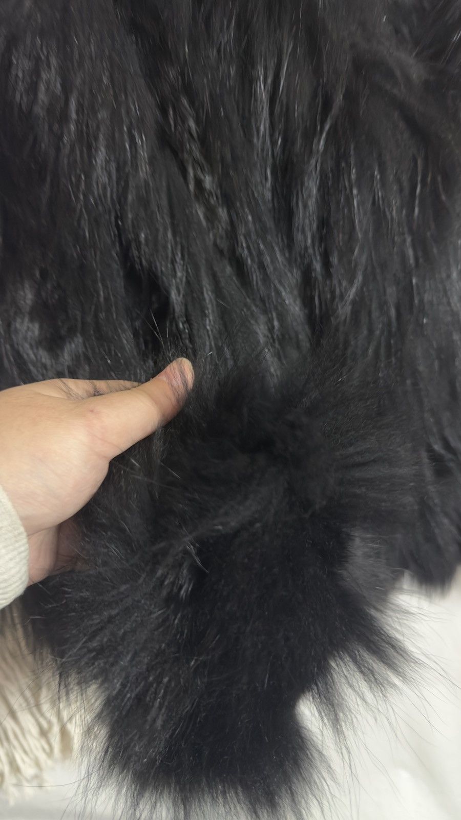 Other Black real fur jacket Size M / US 6-8 / IT 42-44 - 2 Thumbnail