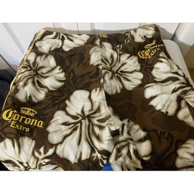 Other Corona Extra Bottle Label Men's Sz 34 Board Shorts pockets M Size US 34 / EU 50 - 2 Thumbnail