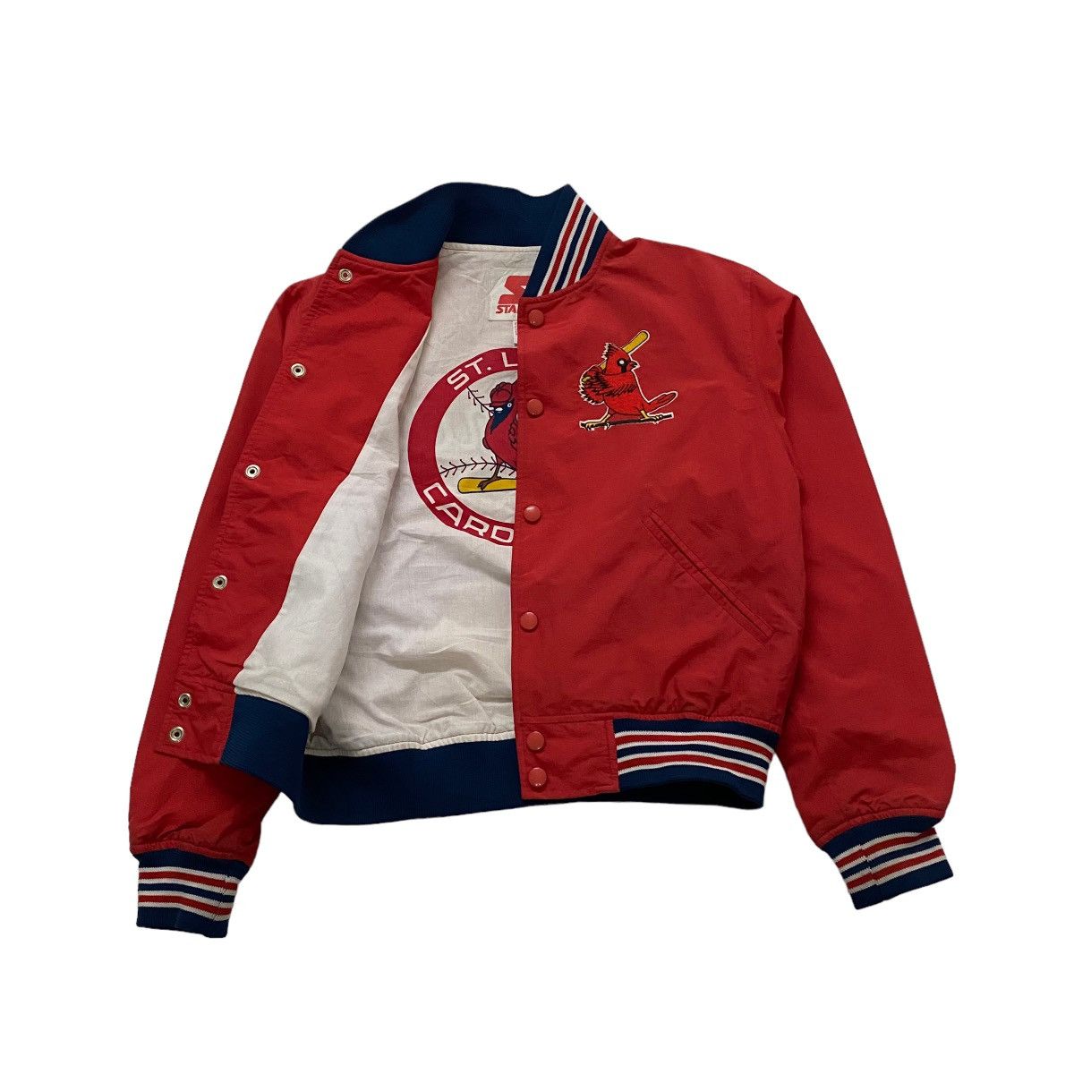 Starter × Vintage ☀️Vintage Starter Cardinals varsity jacket Size US S / EU 44-46 / 1 - 3 Thumbnail