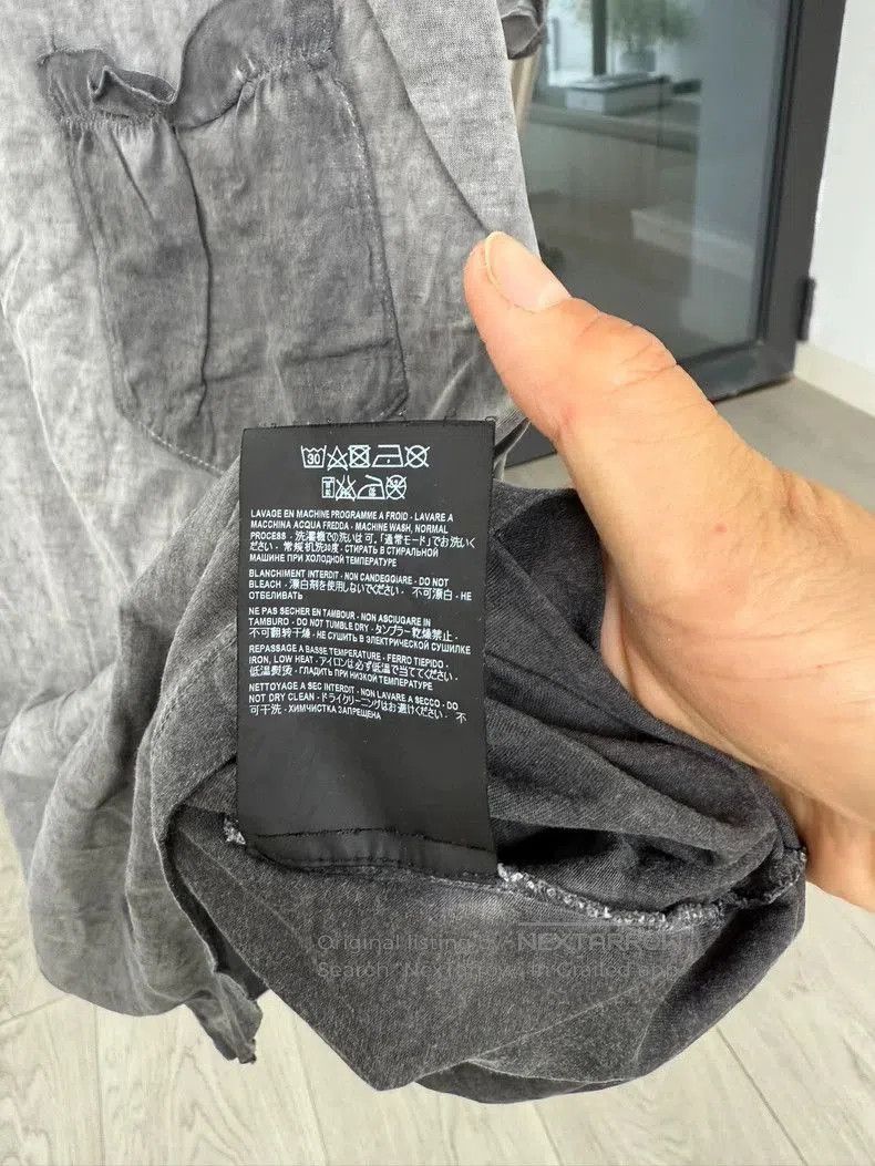 Saint Laurent Paris SAINT LAURENT Distressed Silk T-Shirt. Size US S / EU 44-46 / 1 - 5 Thumbnail