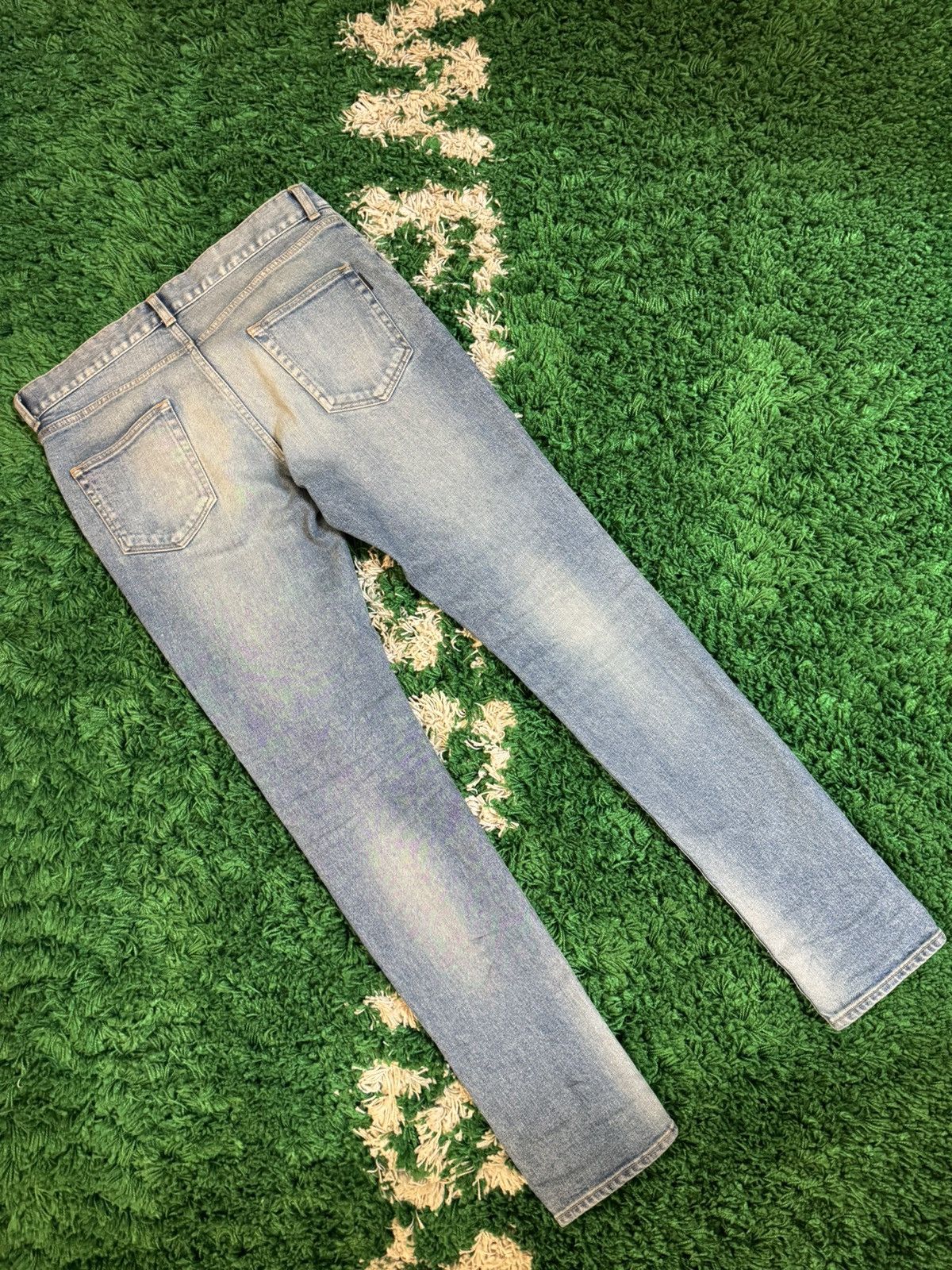 image of Saint Laurent Paris x YVES Saint Laurent YSL Denim in Blue, Men's (Size 31)