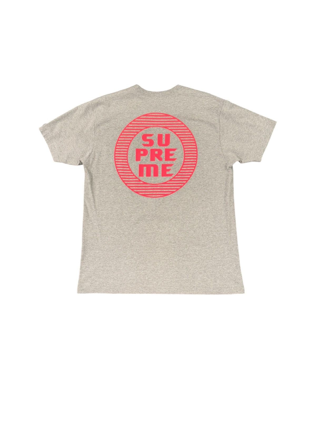 Supreme Disrupt Pink Logo Tee Size US XL / EU 56 / 4 - 2 Thumbnail