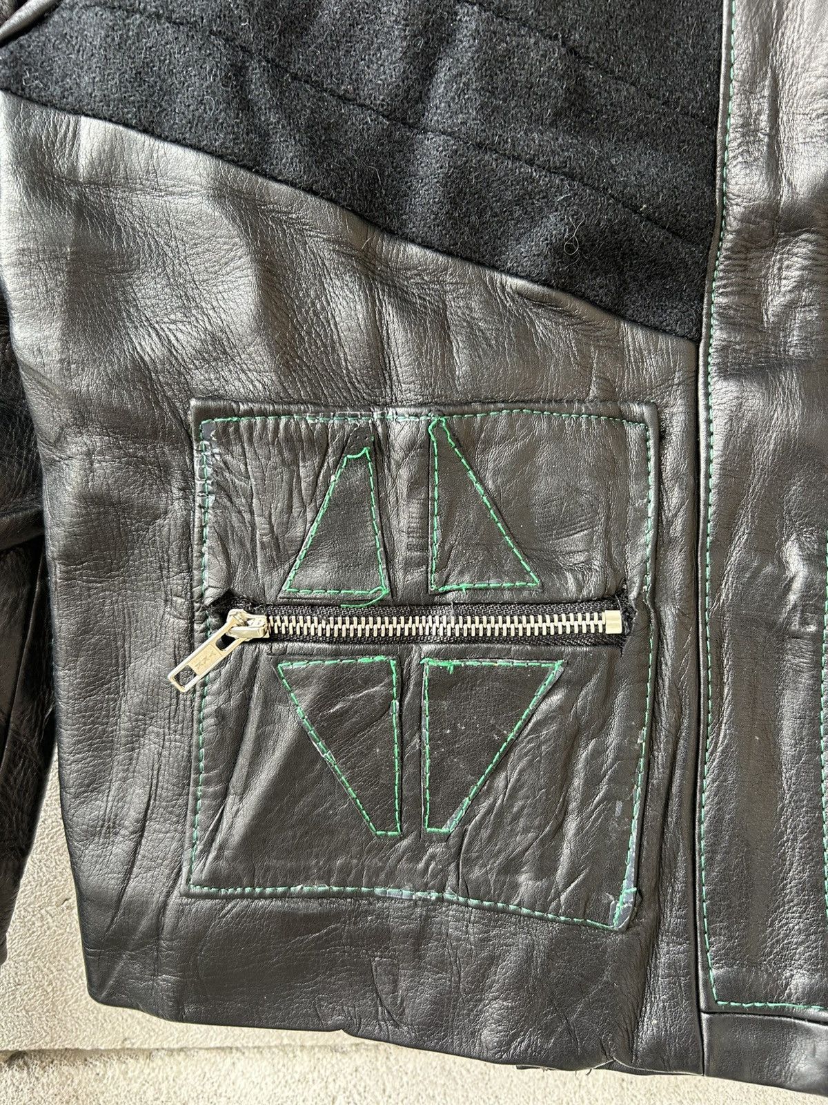 No Future No Future Hand Painted Custom Leather Jacket Size S / US 4 / IT 40 - 12 Thumbnail