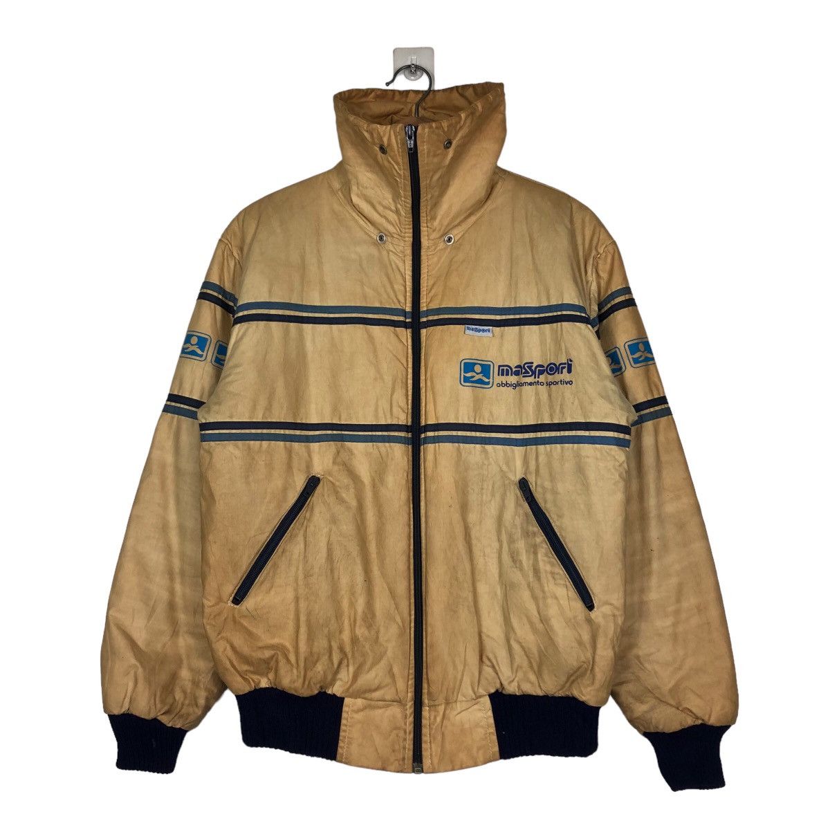 Japanese Brand 🔥Vintage Masport Abbigliamento Sportivo Made in Italy Biker Size US M / EU 48-50 / 2 - 1 Thumbnail
