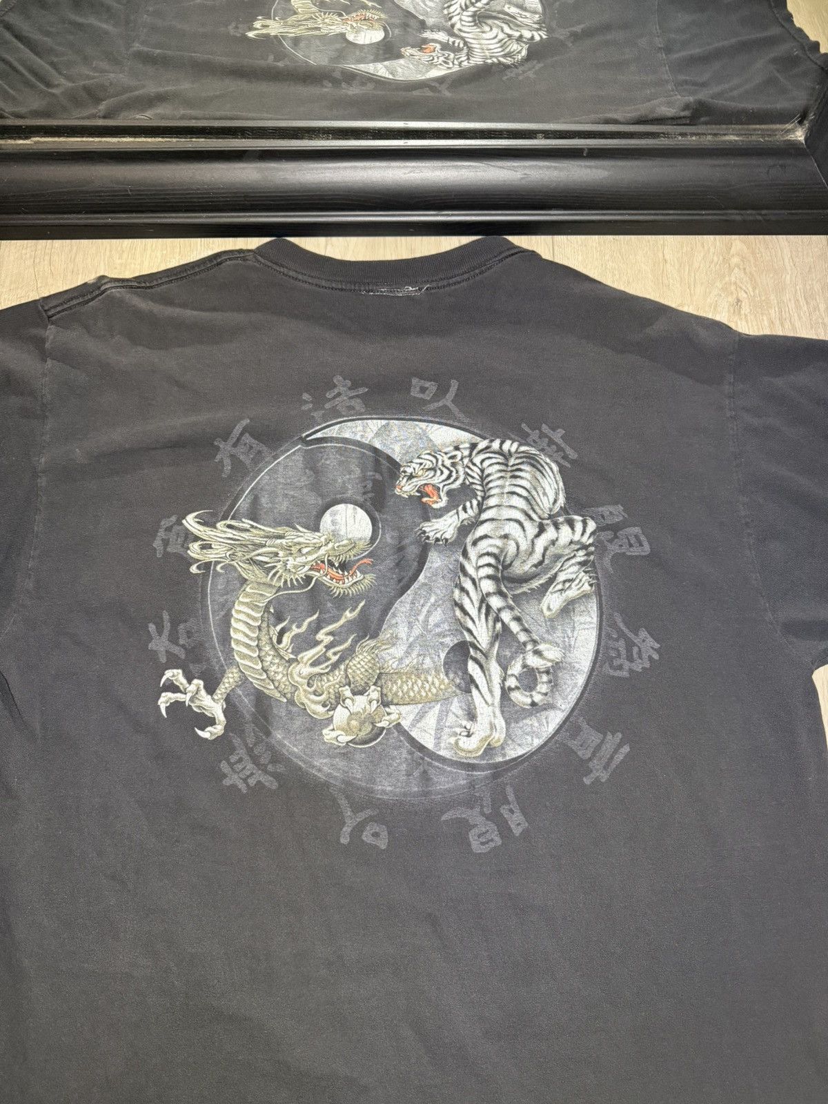 Ed Hardy × Vintage Vintage / Y2K 2000s Guardians Of Paradise ODM Yin & Yang Size US XL / EU 56 / 4 - 2 Thumbnail