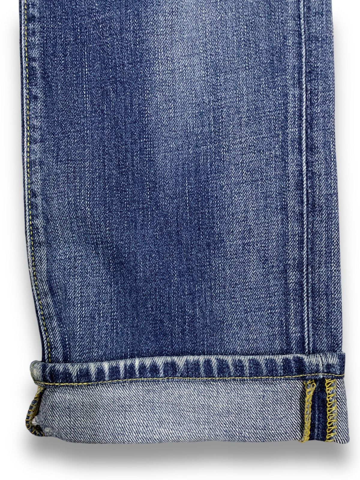 Japanese Brand Vintage Japanese Brand Slim Straight Distressed Grunge Jeans Size US 30 / EU 46 - 10 Thumbnail