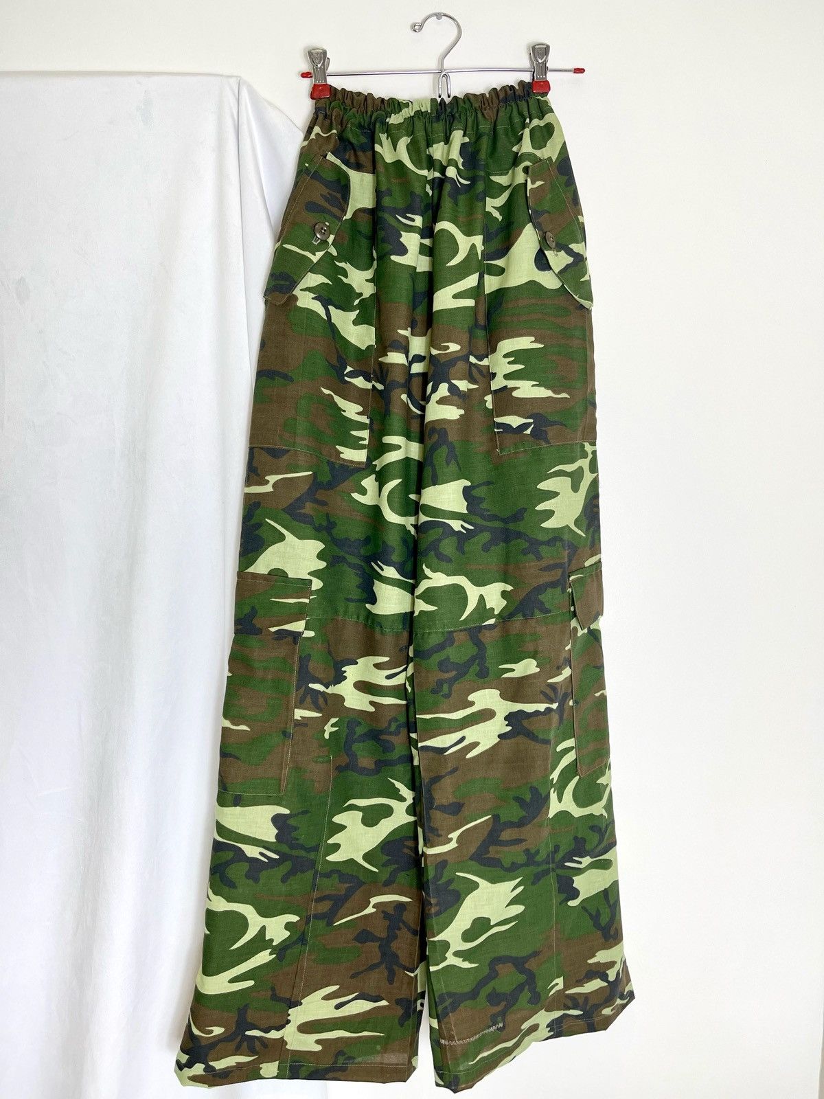 Chorley Chorley double flight cargo pocket pants w/ front darts camo Size US 34 / EU 50 - 3 Thumbnail
