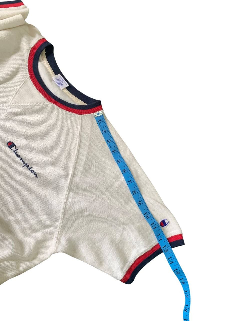 Champion Champion Vintage Cream Sweatshirt Plain 90s Rare Size US M / EU 48-50 / 2 - 5 Thumbnail