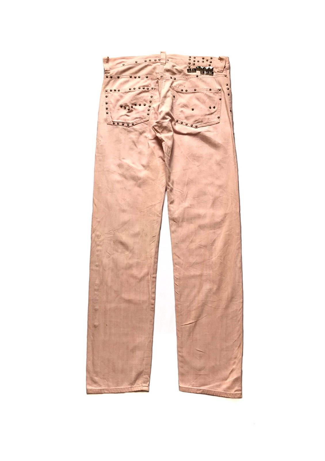 Designer × Nozomi Ishiguro NOZOMI ISHIGURO PUNK STYLE BUTTON SPARK TROUSER PANTS Size US 32 / EU 48 - 4 Thumbnail