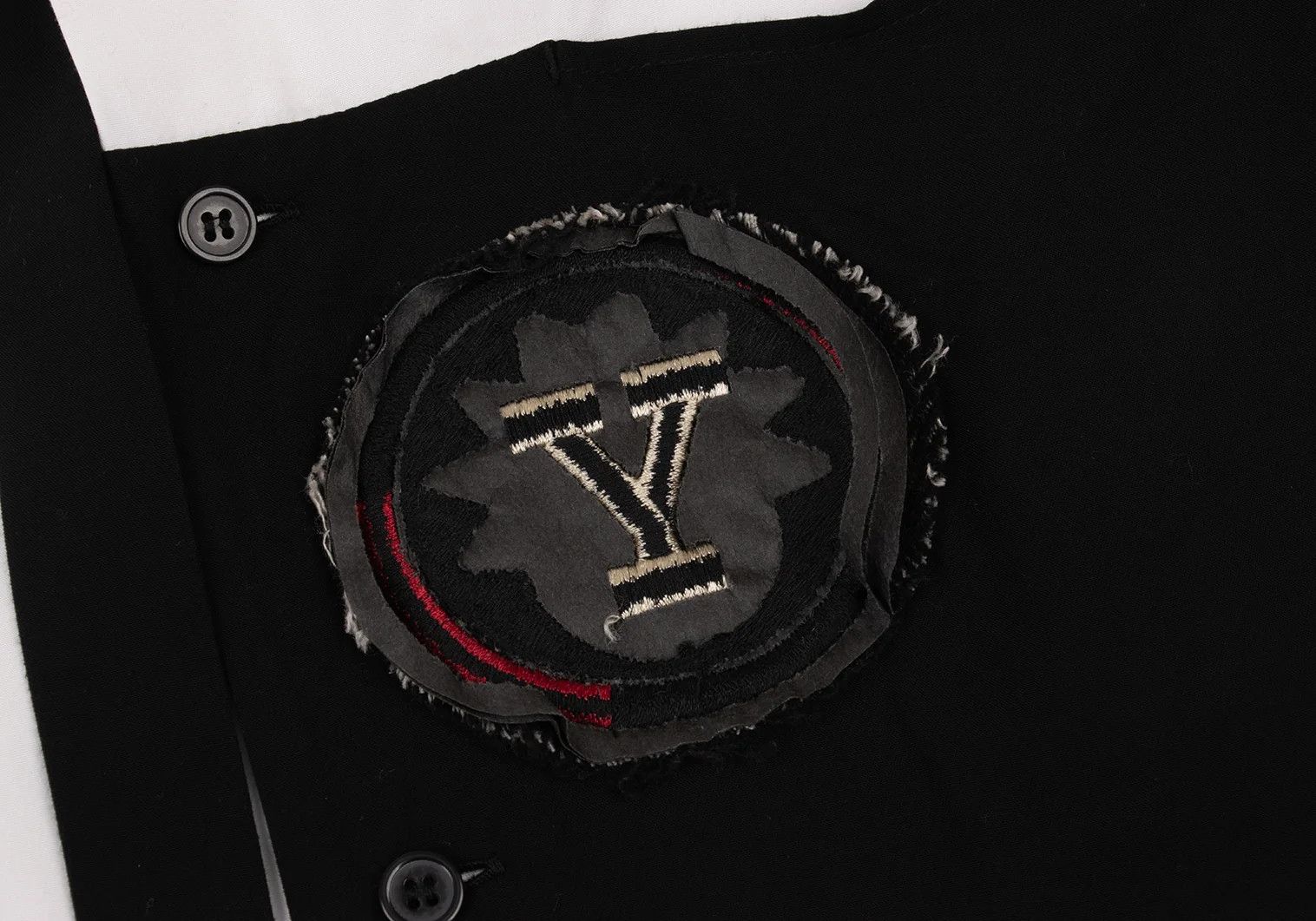 Yohji Yamamoto Yohji Yamamoto Cotton Front Design Long Shirt Size US S / EU 44-46 / 1 - 6 Thumbnail