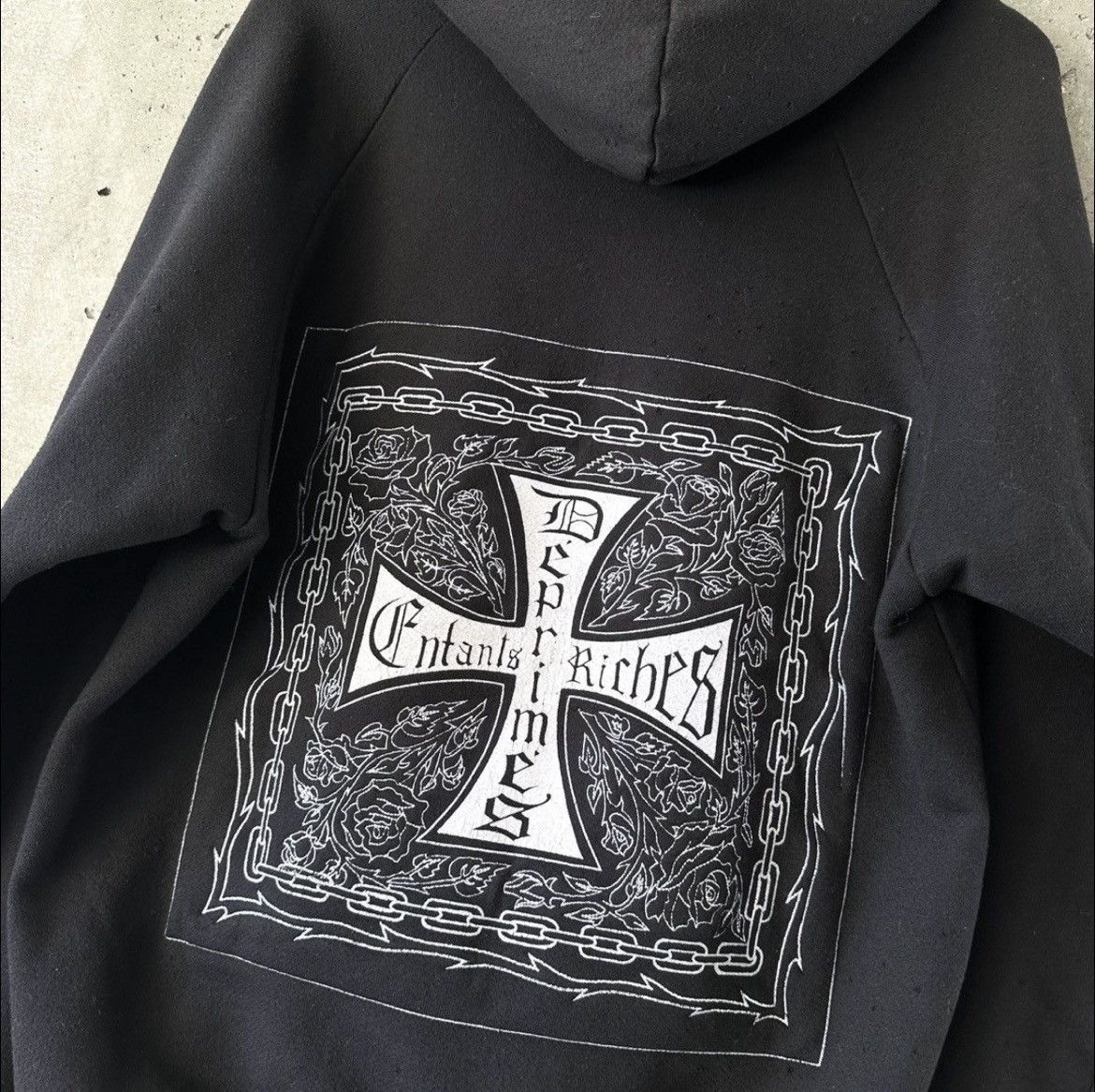 Enfants Riches Deprimes Enfants Riches Deprimes Iron Cross Hoodie Size US M / EU 48-50 / 2 - 4 Thumbnail