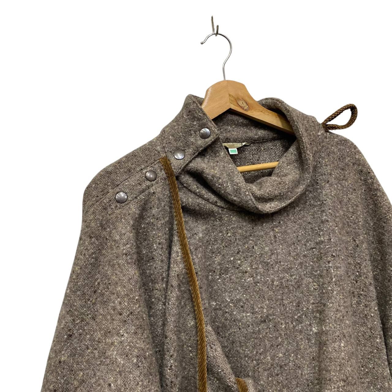 Japanese Brand YOHJI YAMAMOTO STYLE BOBBIE BROOKS N.YORK SCARF COAT WOOL Size US M / EU 48-50 / 2 - 15 Thumbnail