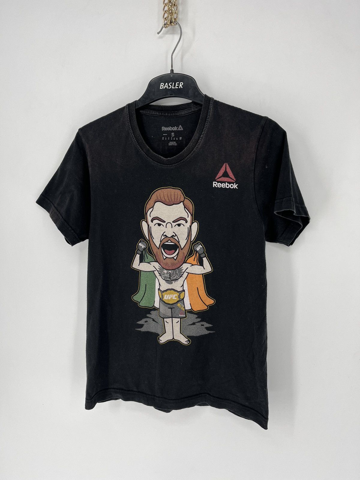 Reebok × Vintage Vintage Y2K Reebok Conor McGregor Streetwear T- Shirt Size US S / EU 44-46 / 1 - 3 Thumbnail