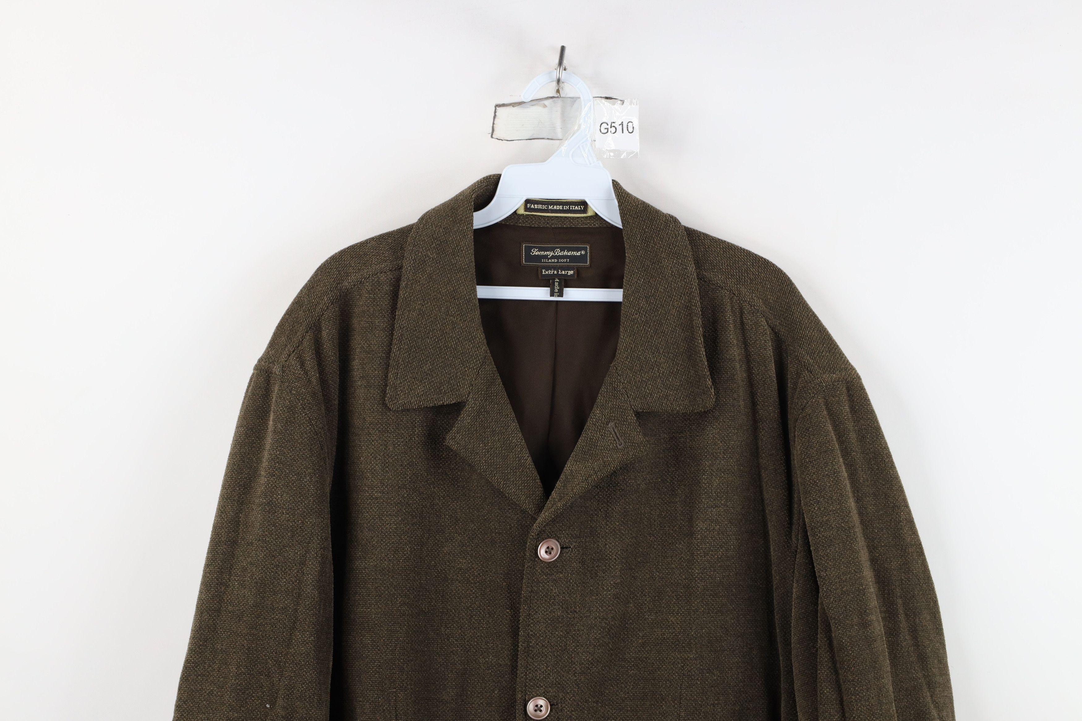 Tommy Bahama Tommy Bahama Island Soft Fleece 4 Button Blazer Suit Jacket Size US XL / EU 56 / 4 - 2 Thumbnail