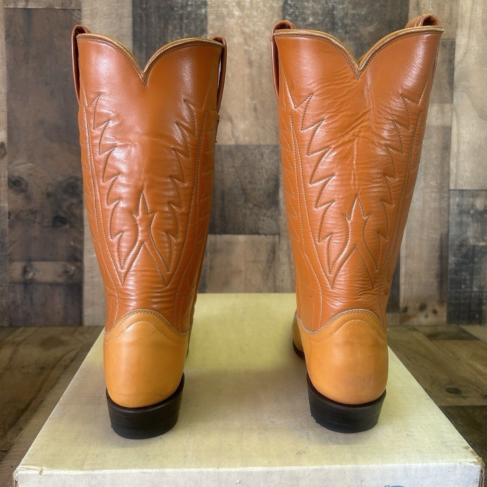 Tony Lama Tony Lama Vintage Gold Label Cowboy Boots Womens 4.5 A Size US 4.5 / IT 34.5 - 7 Thumbnail