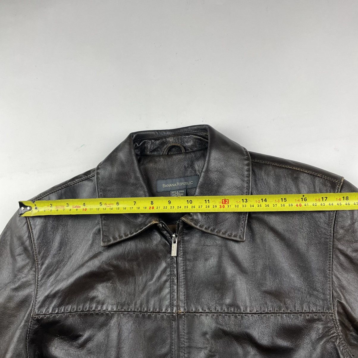 Banana Republic VTG 90’s BANANA REPUBLIC MENS TAN SOFT LEATHER JACKET SIZE M Size US M / EU 48-50 / 2 - 12 Thumbnail